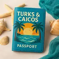 Turks & Caicos Passport Sleeve