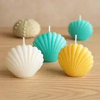 Shell-Shaped Candles